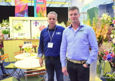 Harold Bloemendaal and René Beerepoot of BOT Flowerbulbs.